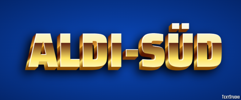 Aldi-süd Tekst Effect