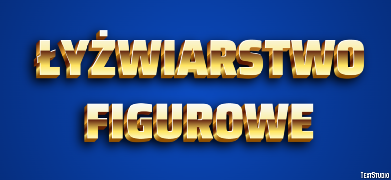 Łyżwiarstwo figurowe Efekt tekstowy