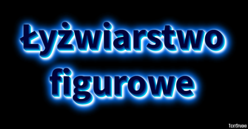 Łyżwiarstwo figurowe Texteffekt