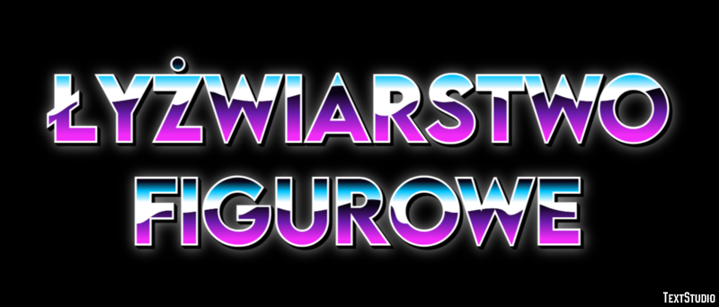 Łyżwiarstwo figurowe Efekt tekstowy