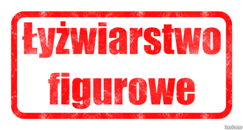 Łyżwiarstwo figurowe Efekt tekstowy