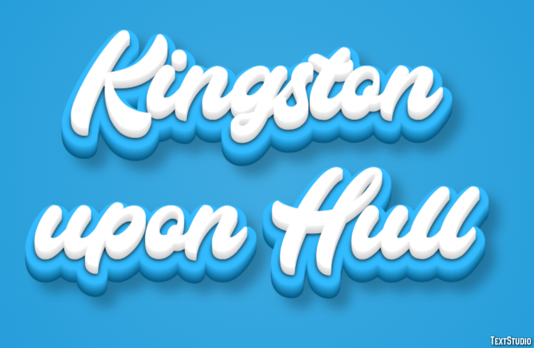Kingston upon Hull Effetto testo