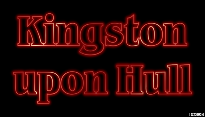 Kingston upon Hull Effetto testo