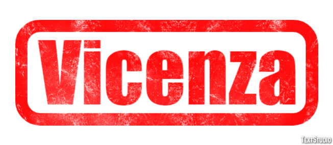 Vicenza Efekt tekstowy