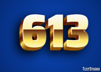 613 Efeito de texto