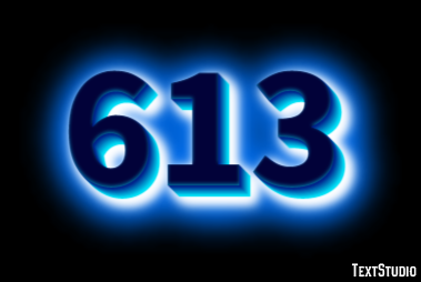 613 Text Effect