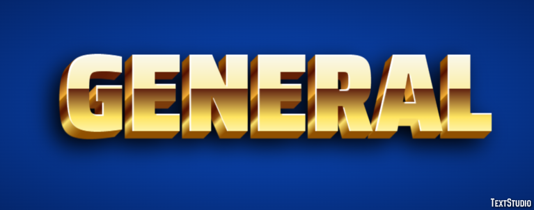 General Text Effect