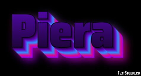 Piera Effetto testo