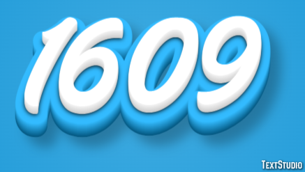 1609 Text Effect