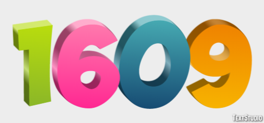 1609 Text Effect