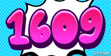 1609 Text Effect