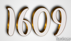1609 Text Effect