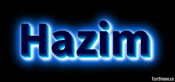 Hazim Effetto testo