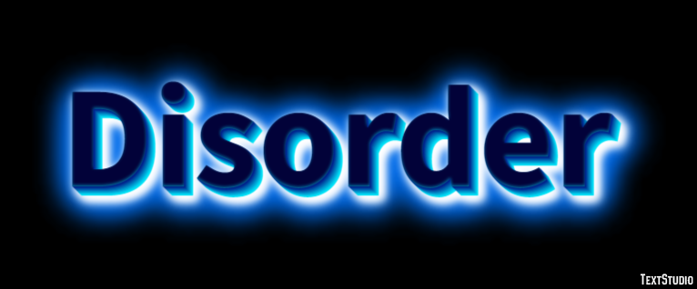Disorder Texteffekt