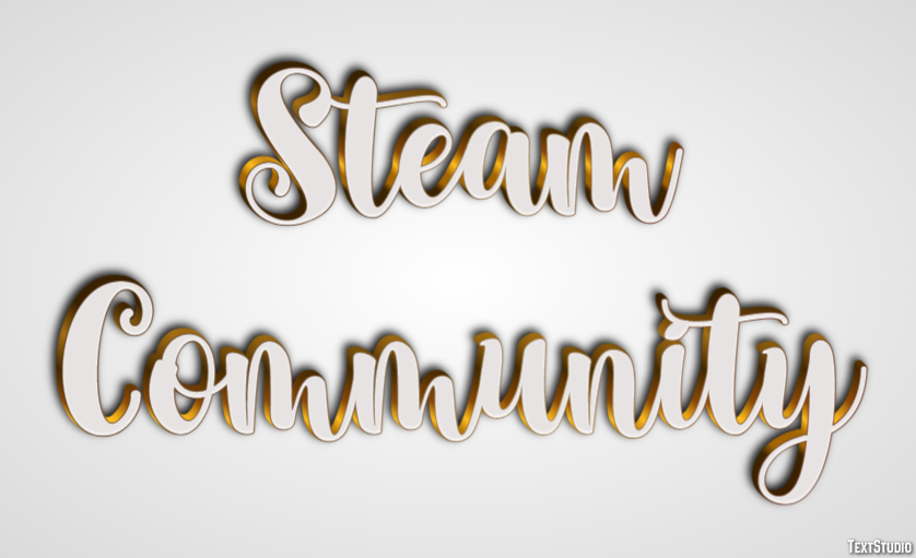 Steam Community Text Effect