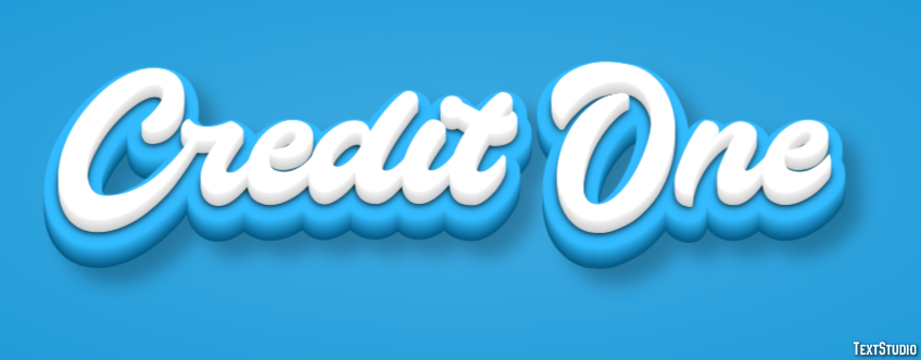 Credit One Effetto testo