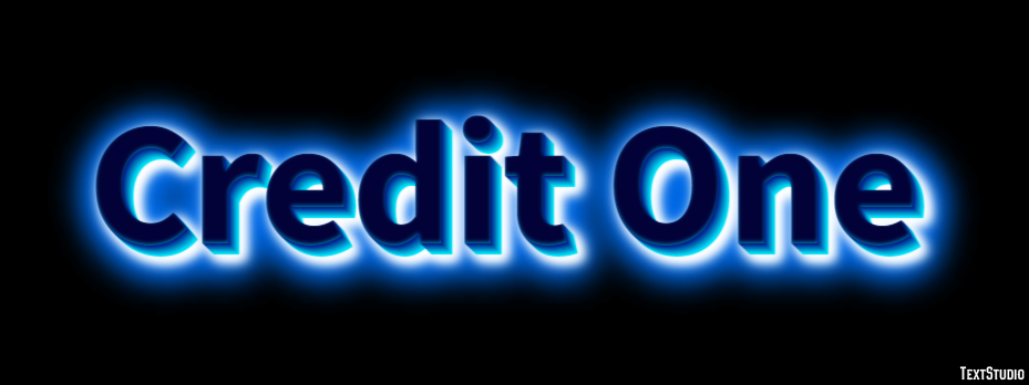 Credit One Effet de Texte