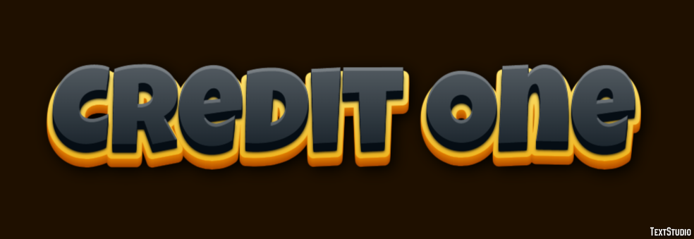 Credit One Tekst Effect