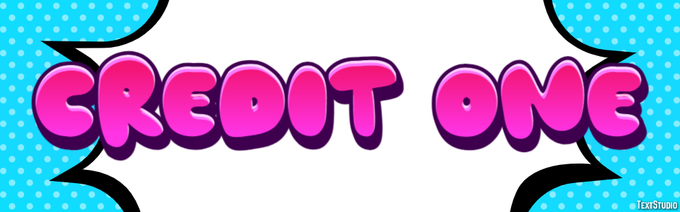 Credit One Effet de Texte