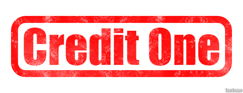 Credit One Effet de Texte