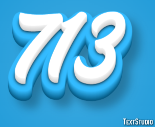 713 Texteffekt