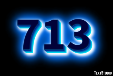 713 Texteffekt