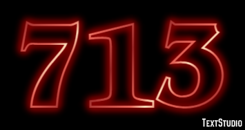 713 Texteffekt