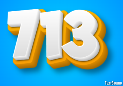 713 Texteffekt