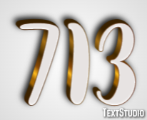 713 Texteffekt