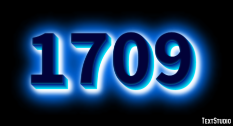 1709 Text Effect