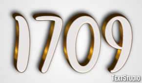 1709 Efeito de texto