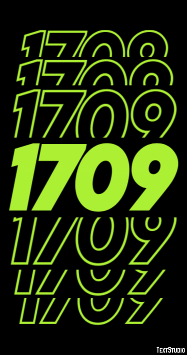 1709 Metin Efekti
