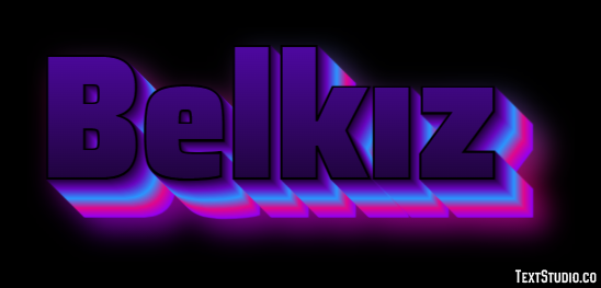 Belkız Effetto testo