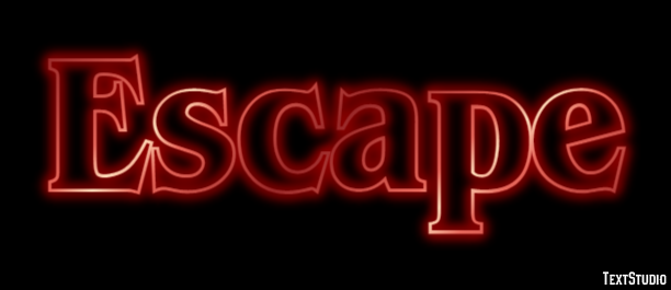 Escape Text Effect