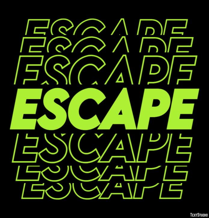 Escape Text Effect