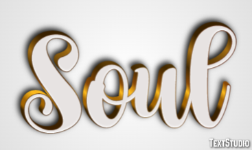 Soul Effetto testo