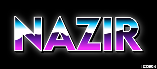 Nazir Text effect