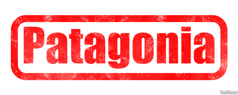 Patagonia Tekst Effect