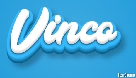 Vinco Efeito do texto