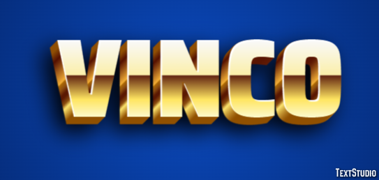 Vinco Efeito de texto