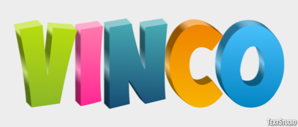Vinco テキスト効果