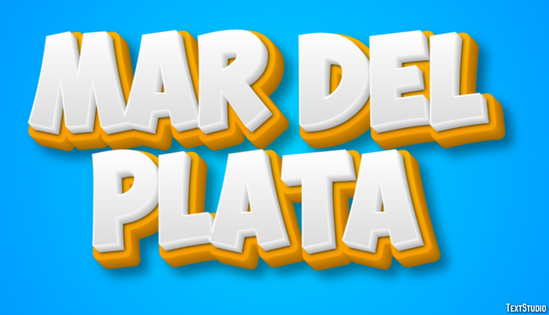 Mar del Plata Efekt tekstowy