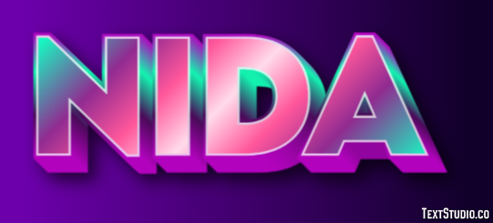 Nida Tekst Effect