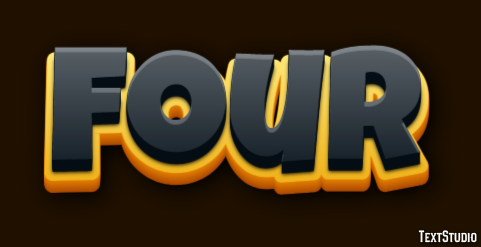 Four Text Effect