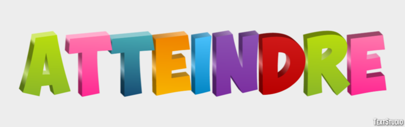 Atteindre Effet de Texte