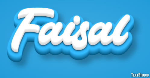 Faisal Text Effect
