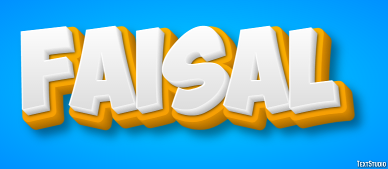 Faisal Text Effect