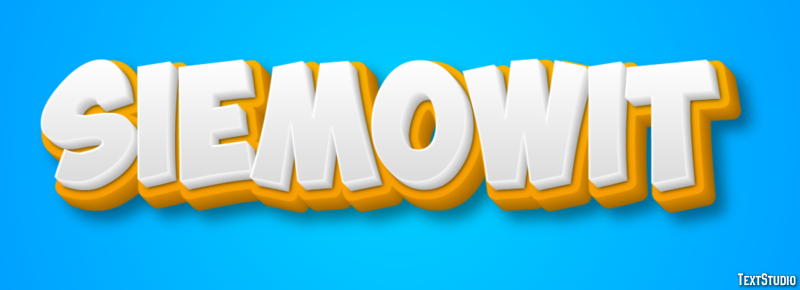 Siemowit Text Effect