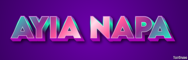 Ayia Napa Metin Efekti