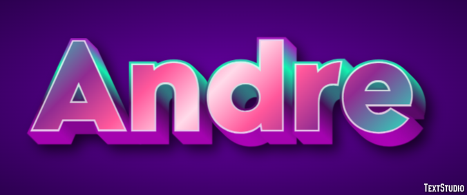 Andre Text Effect